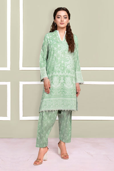 Printed - 2 Pc Cotton Viscose Sui